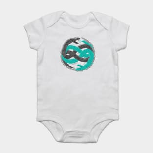 The Twin Snakes Baby Bodysuit